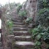 Escalier pour accéder au chemin de ronde