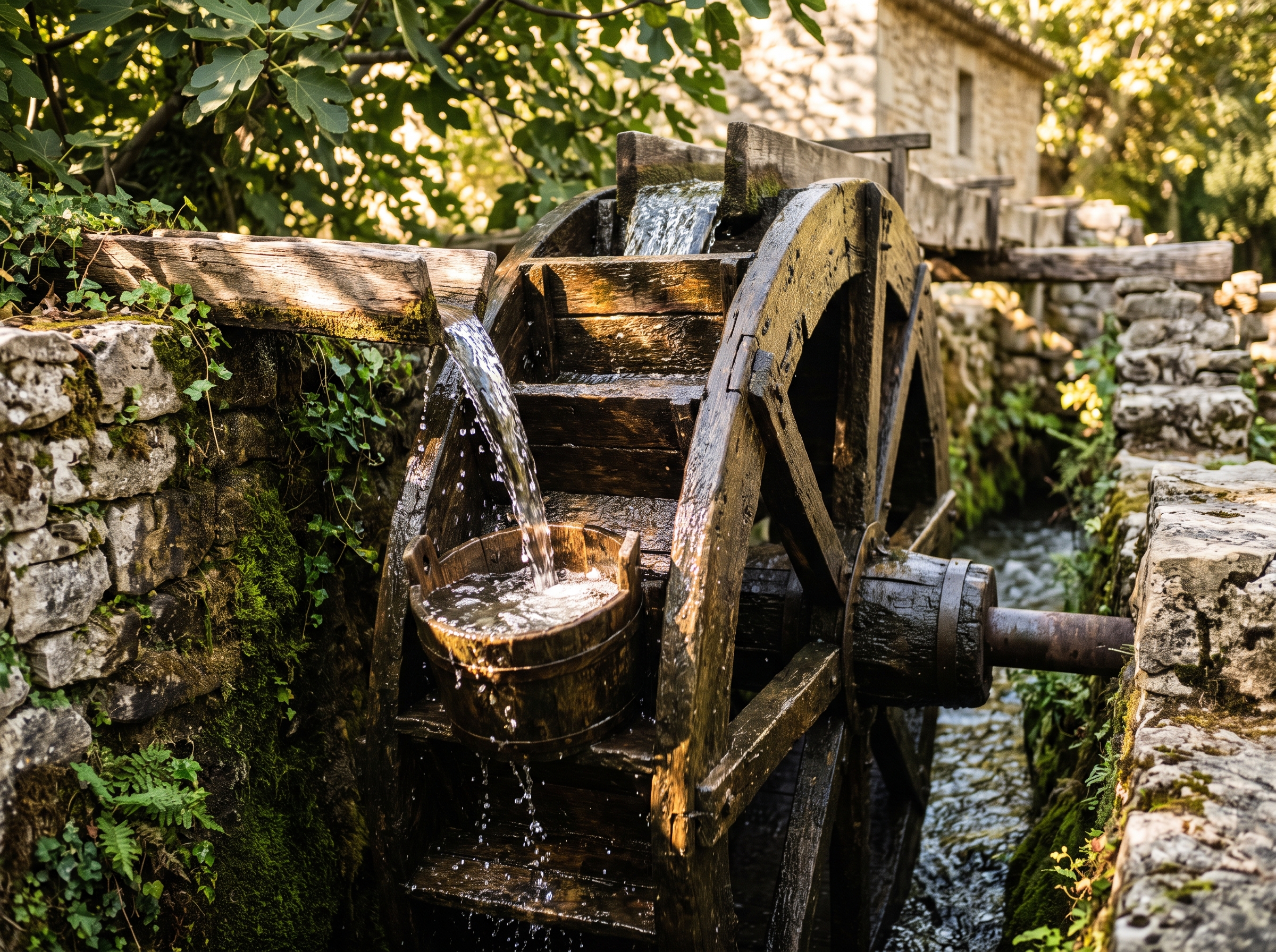 Moulins reppe roue