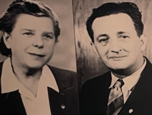 Martha Desrumaux et Louis Manguine